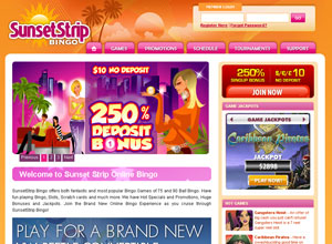 Sunsetstrip Bingo